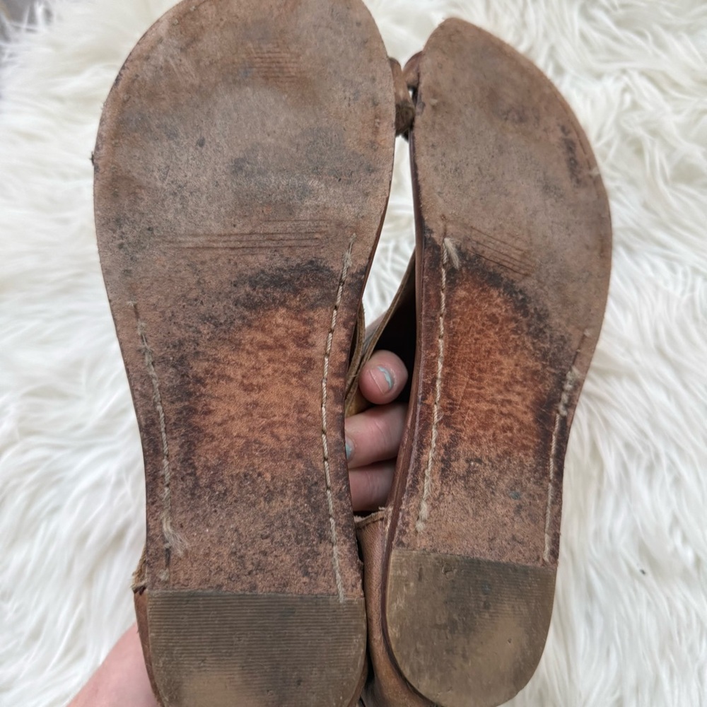 Bed Stu Soto Sandal Tan Rustic Leather - Picture 6 of 6